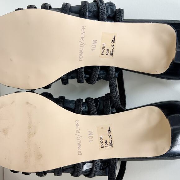 Donald J Pliner Evone Easy Napa Kitten-Heel Mule Sandal Size 10M - Picture 8 of 14